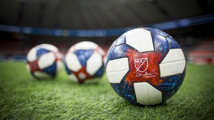 MLS balls - BC Place