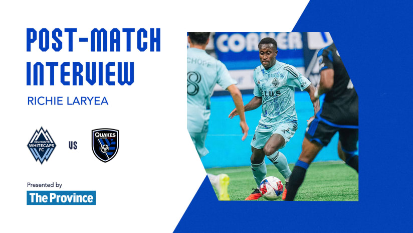 The Province Post-Match Interview: Richie Laryea | August 20, 2023