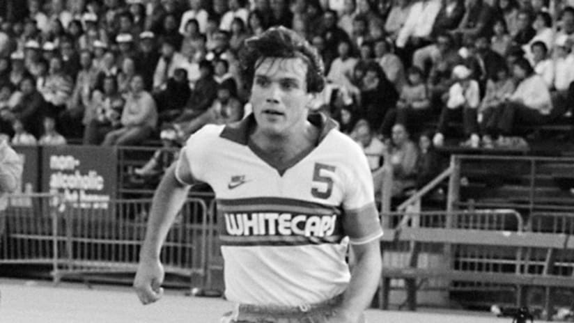 Whitecaps FC president Bobby Lenarduzzi played for the club from 1974 - 1984