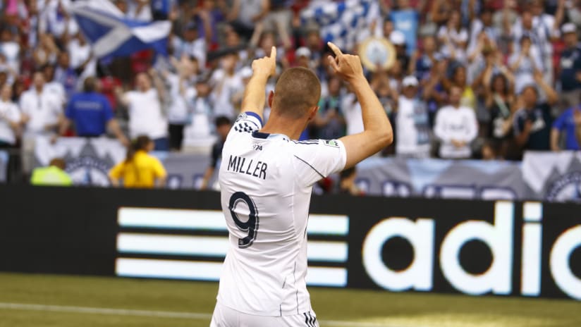 Kenny Miller against Chicago Fire July 2013