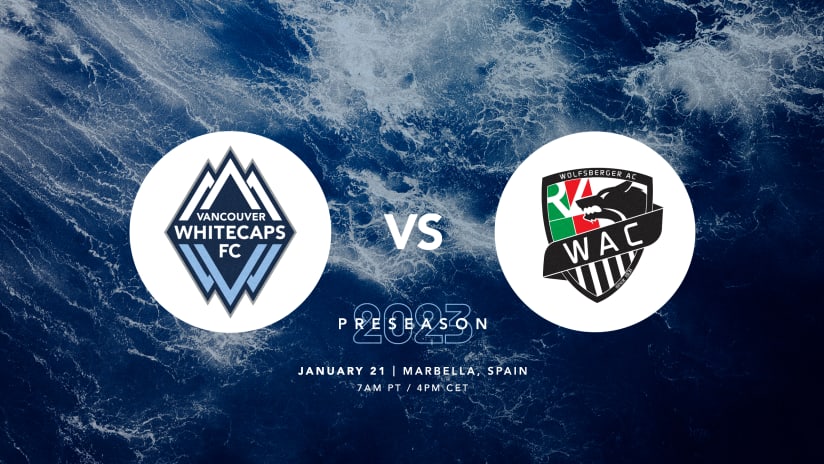 Whitecaps FC to face Austrian Bundesliga side Wolfsberger AC in preseason friendly 