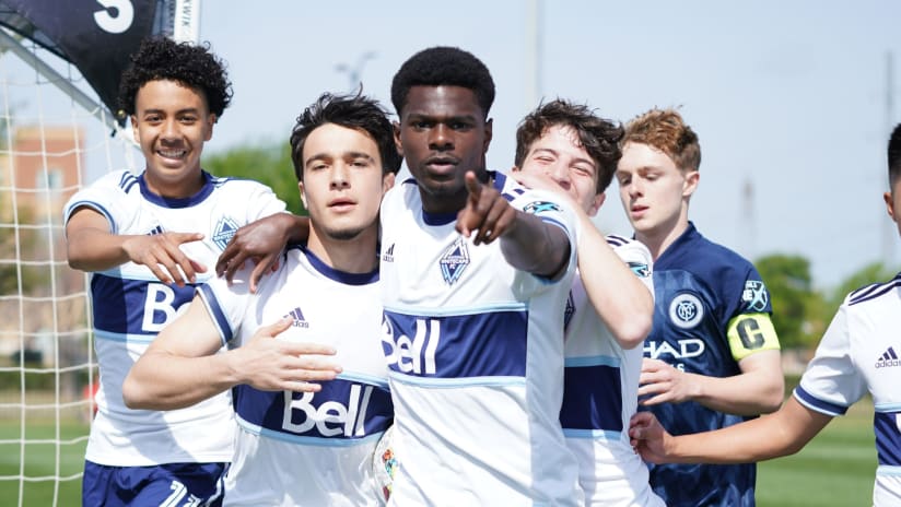 'Caps U-15, U-17 sides take lessons from return to competitive MLS NEXT academy action