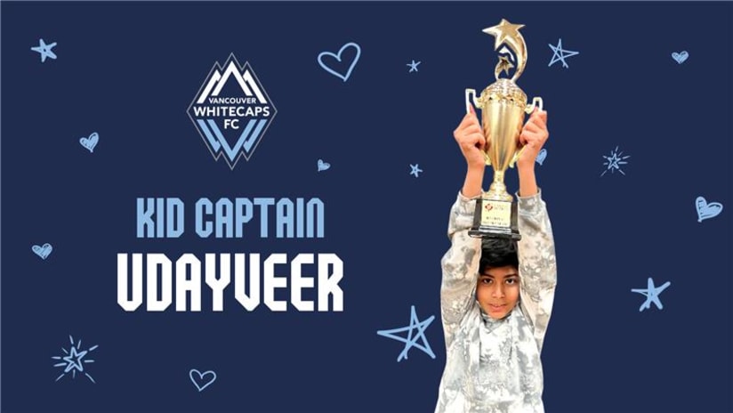 Kid Captain: Udayveer Singh Bhatt 