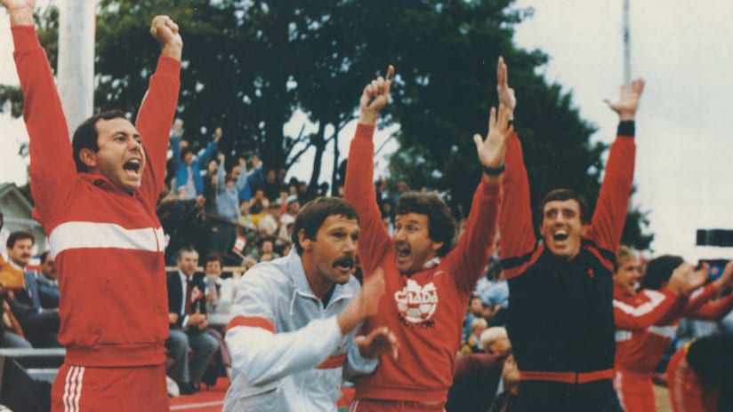 Canada 1985 World Cup qualifier Newfoundland