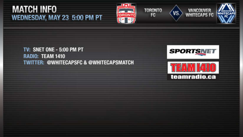 ACC Match Information - Toronto FC vs Whitecaps FC