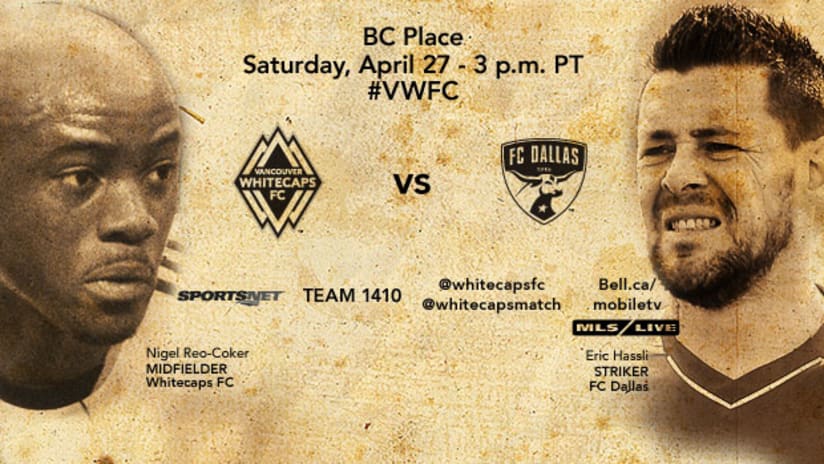 Match info - VWFC vs. FC Dallas