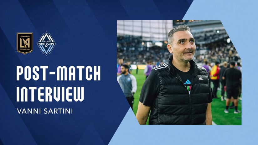 Post-Match Media Availability: Vanni Sartini | October 28, 2023
