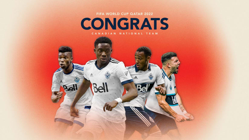 Four current and former 'Caps named to Canada's roster for FIFA World Cup