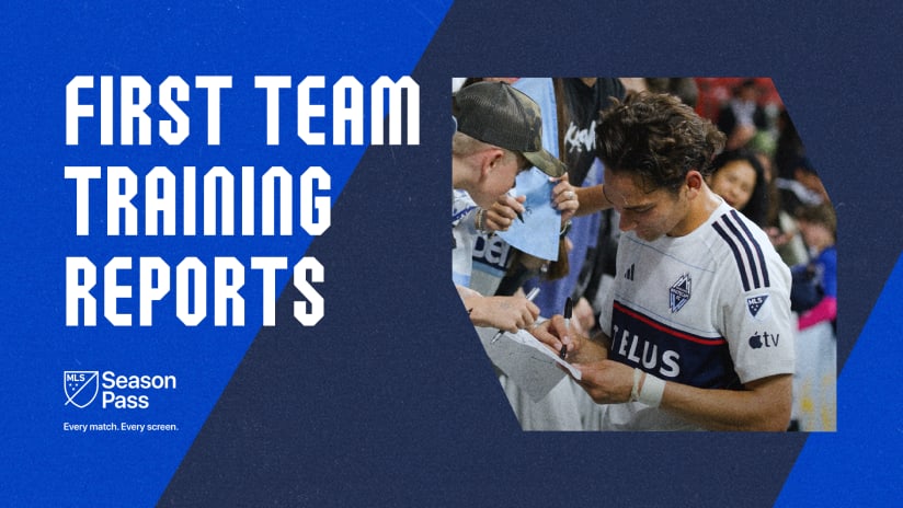 First Team Report - Matchday 14; on MLS Season Pass on Apple TV