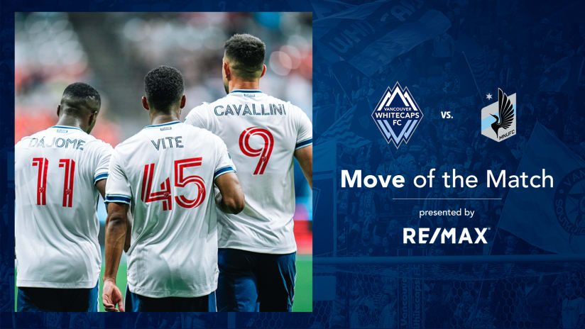 RE/MAX Move of the Match - July 8 #VANvMIN, Lucas Cavallini