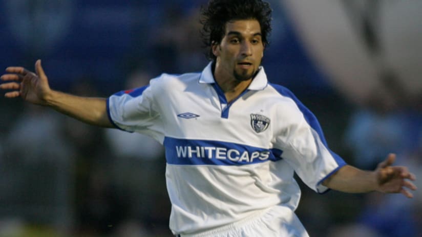 Former Whitecaps FC midfielder Alfredo Valente (Josh Devins)