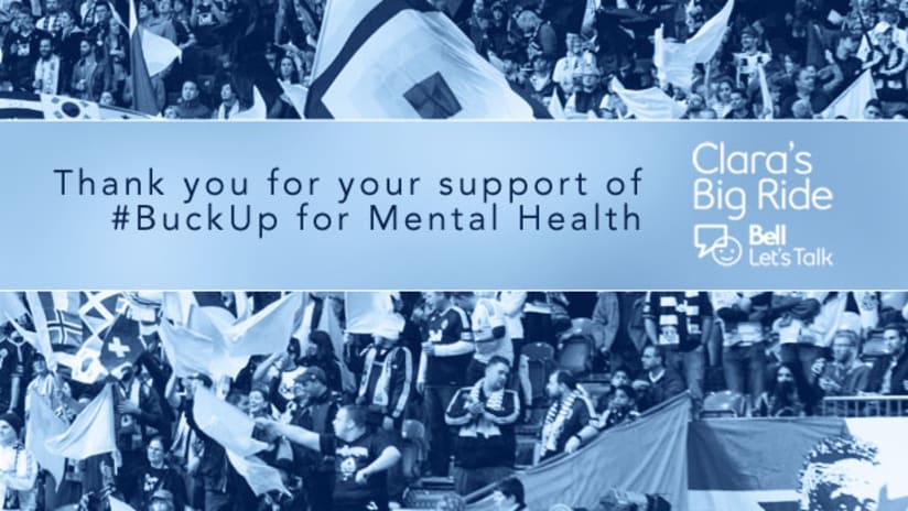 Thank You - BuckUp for Mental Health