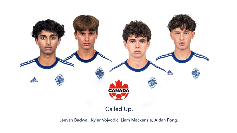 Four 'Caps named to Canada's roster for Concacaf U-17 Championship