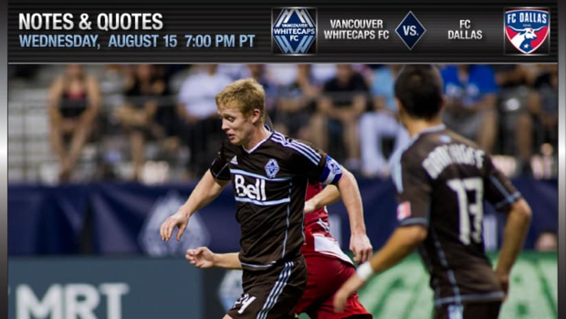Whitecaps FC notes and quotes