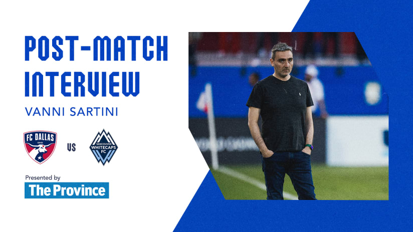 The Province Post-Match: Vanni Sartini | Wednesday, May 17, 2023