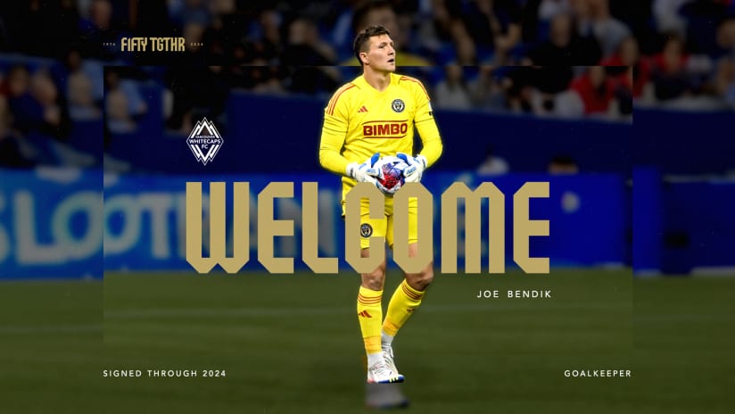 Whitecaps FC sign experienced MLS goalkeeper Joe Bendik