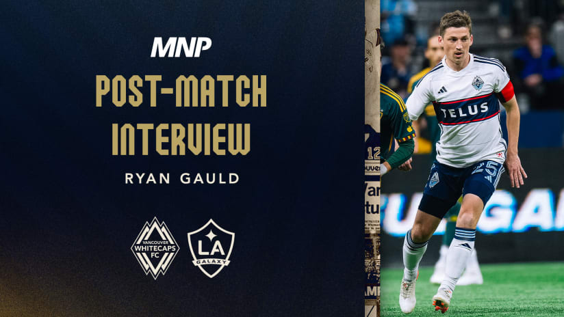 Post-Match Media Availability: Ryan Gauld | April 13, 2024, Presented by MNP