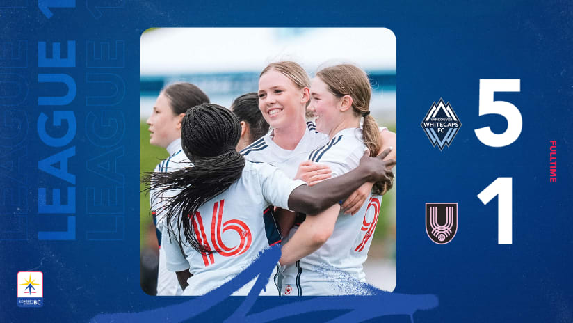 Girls Elite kickoff League1 BC title defence with thrilling 5-1 victory over Unity FC