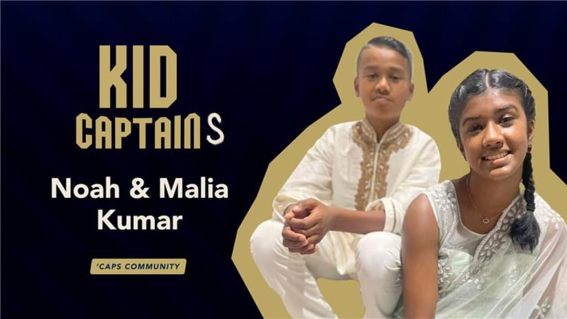 Kid Captains: Malia and Noah Kumar