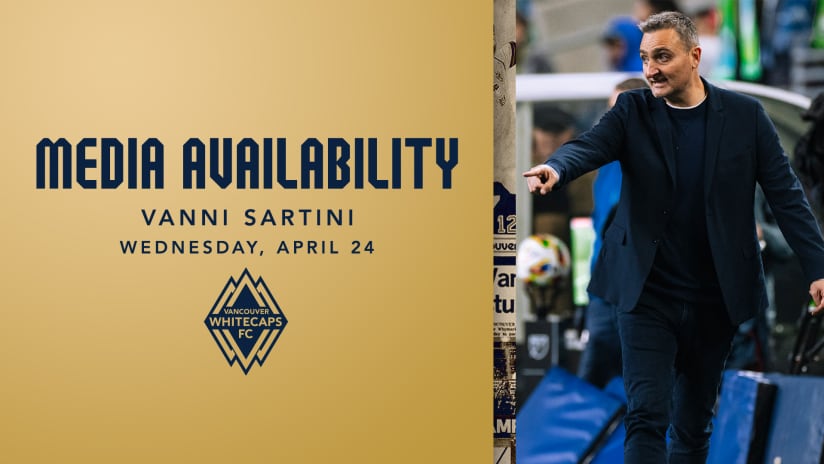 Media Availability: Vanni Sartini | April 24, 2024