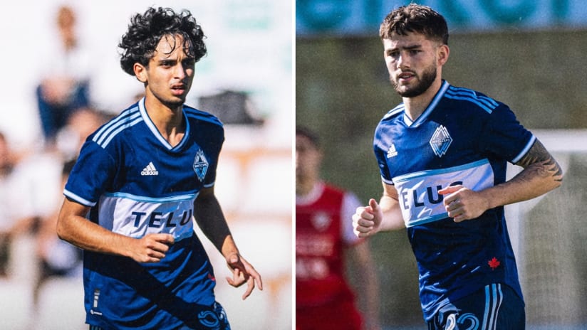 Whitecaps FC sign WFC2 midfielders Jeevan Badwal and Jay Herdman to MLS short-term agreements 