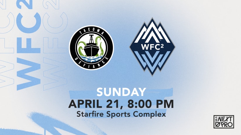 Preview: WFC2 set to travel down the I-5 for Cascadia showdown against Tacoma Defiance | Watch on mlsnextpro.com