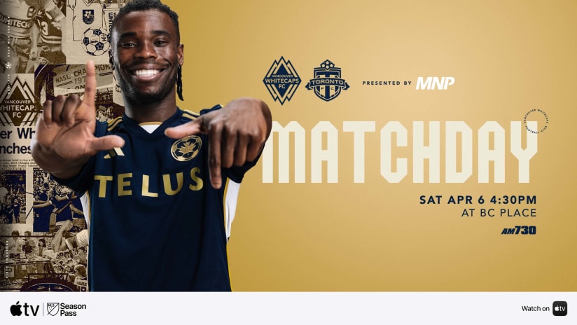 Preview: 'Caps host third annual Vaisakhi Celebration, face Toronto FC in all-Canadian clash at BC Place | Watch on MLS Season Pass