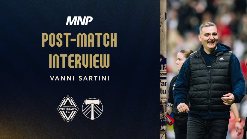 Post-Match Media Availability: Vanni Sartini | March 30, 2024, Presented by MNP