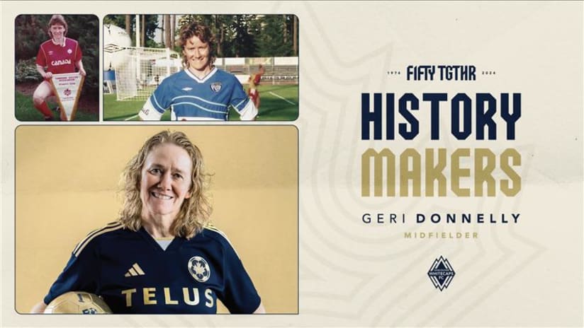 “Building on the shoulders of the players who came before us”: Geri Donnelly talks journey as Canada's first goalscorer