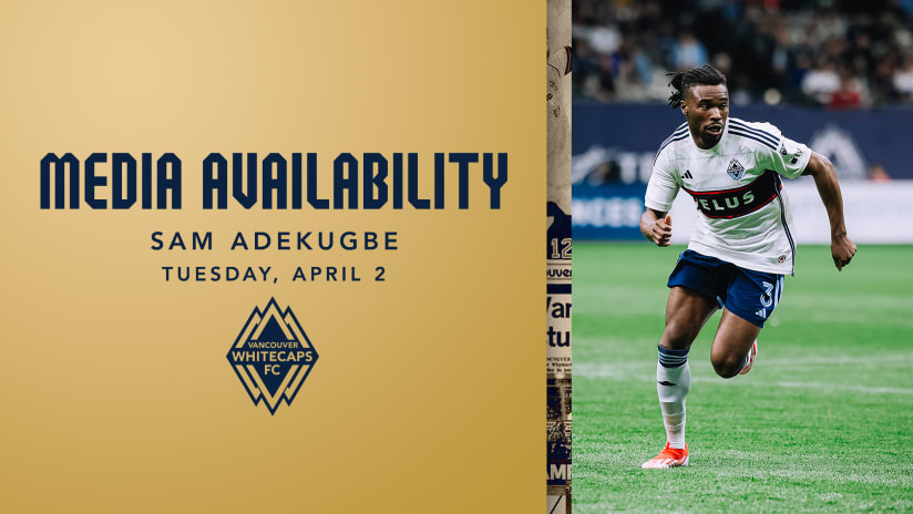 Media Availability: Sam Adekugbe | April 2, 2024