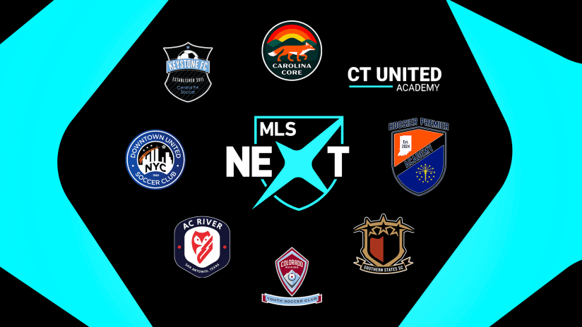 MLS NEXT adds eight new clubs for 2024-25 season