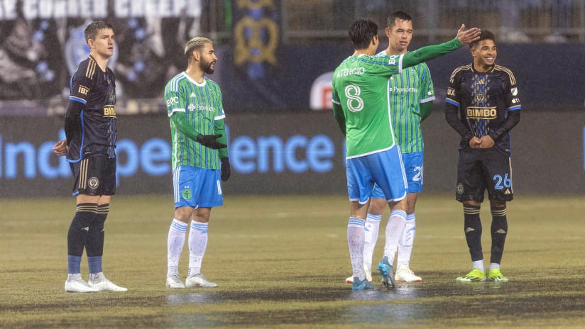 Philadelphia Union vs. Seattle Sounders rescheduled for late April