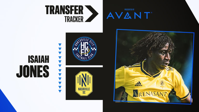 Isaiah Jones - Nashville SC - transfer