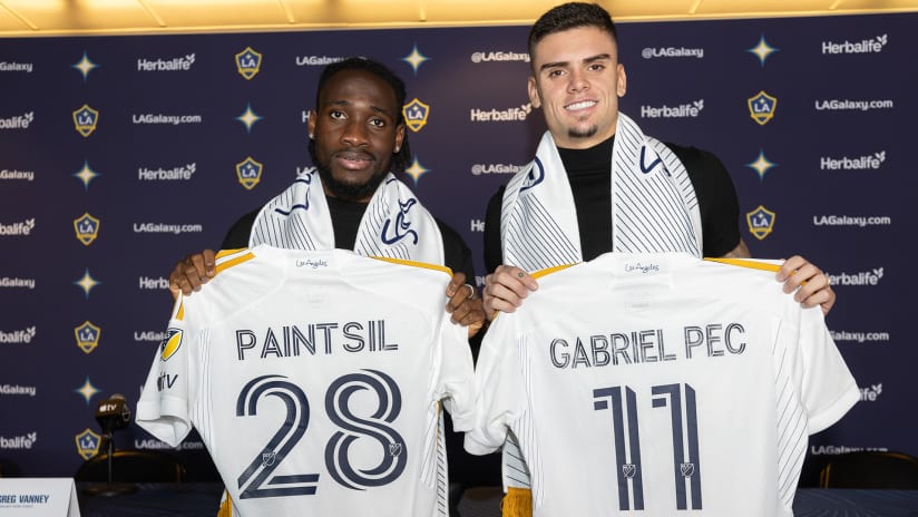 Gabriel Pec, Joseph Paintsil "bring another level" to LA Galaxy