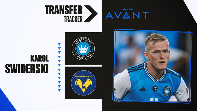 Karol Swiderski - Charlotte FC - transfer to Verona