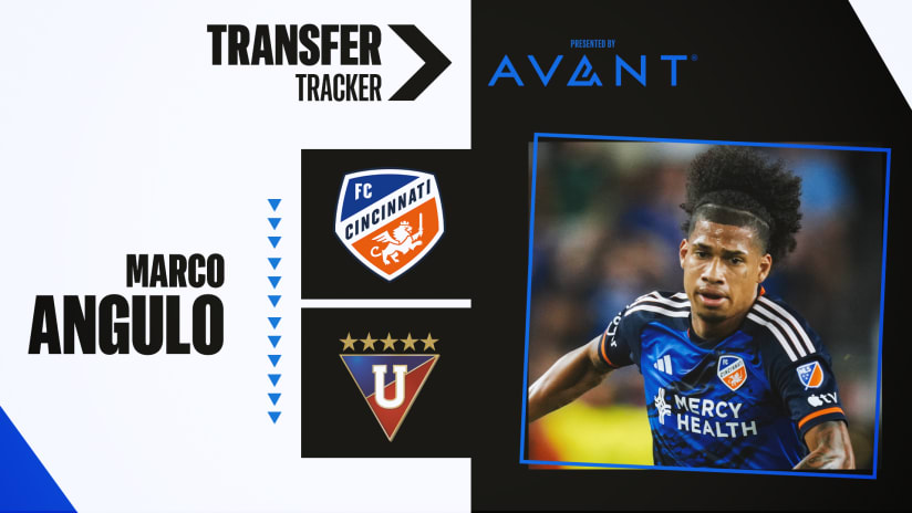 Marco Angulo - FC Cincinnati - transfer