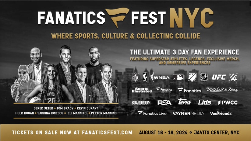 MLS taking part in inaugural Fanatics Fest NYC Summer Festival