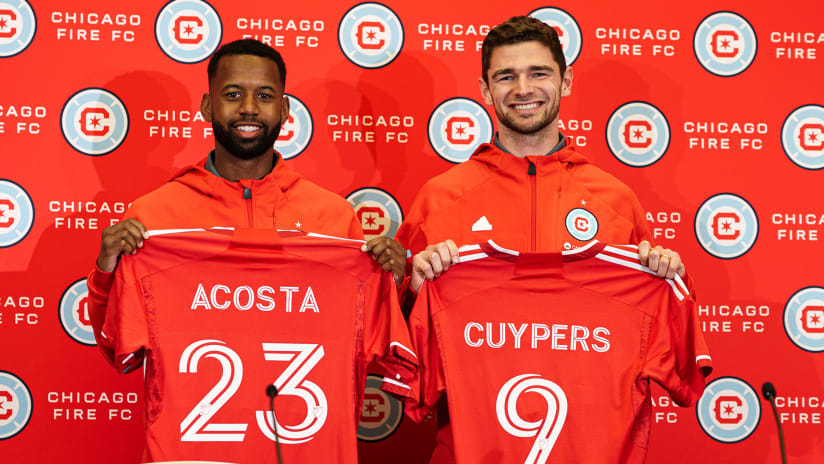 Acosta, Cuypers join Chicago Fire: "There's something special brewing here"