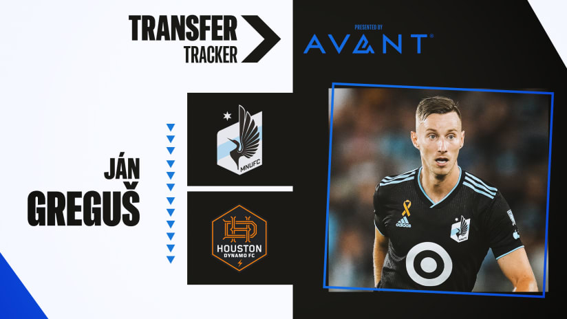 Jan Gregus - Houston Dynamo - transfer