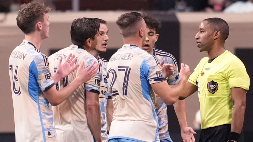 Philadelphia Union players fined for Mass Confrontation Policy violation