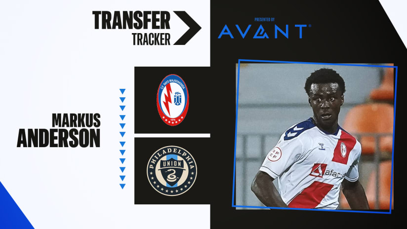 Markus Anderson transfer - Philadelphia Union