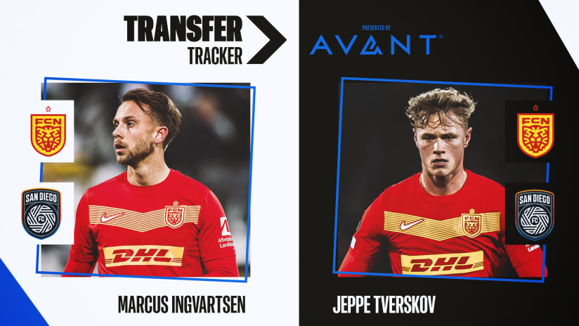 San Diego FC signings - Marcus Ingvartsen and Jeppe Tverskov
