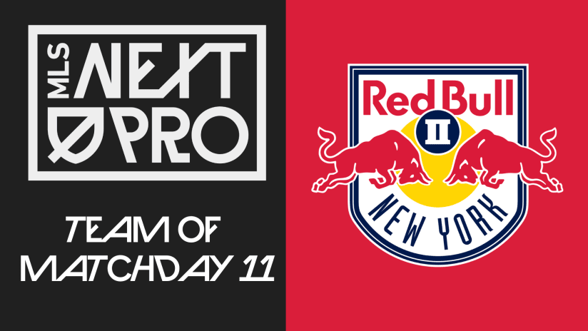 MLS NEXT Pro Team of Matchday 11: New York Red Bulls II