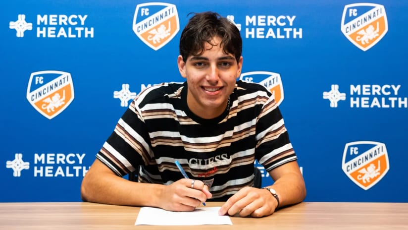 FC Cincinnati sign Gerardo ‘Dado’ Valenzuela as a Homegrown Player