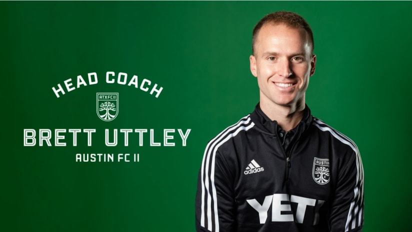 Brett Uttley Announced as First Head Coach of Austin FC II