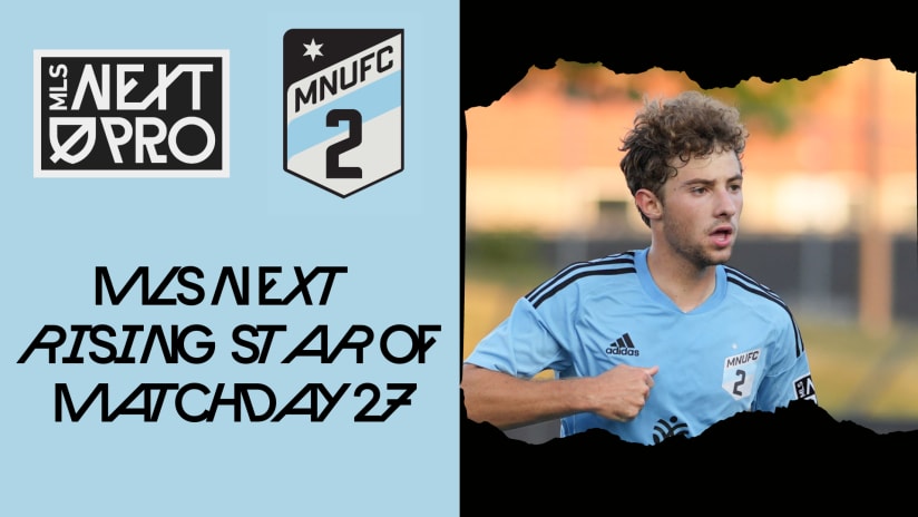 MLS Next Rising Star of Matchday 27: Kage Romanshyn Jr.