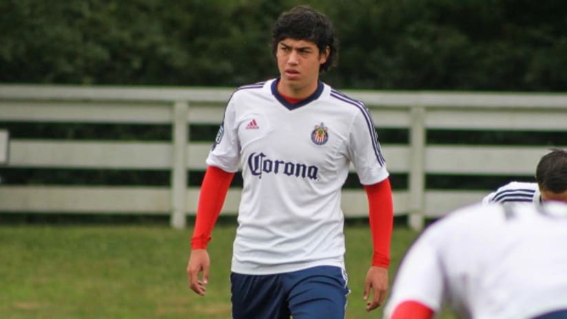 Chivas USA defender Jaime Frias