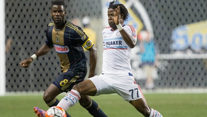 Maurice Edu vs. Kennedy Igboananike in the US Open Cup semifinals