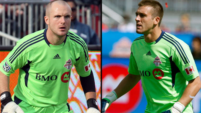 Stefan Frei and Milos Kocic will fight for Toronto's No. 1 spot