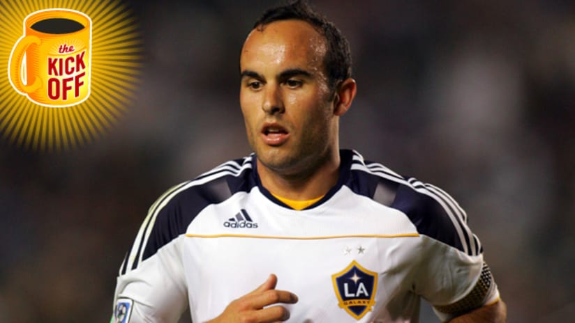 Galaxy captain Landon Donovan promises to make a final decision in two weeks about a potential return to Everton